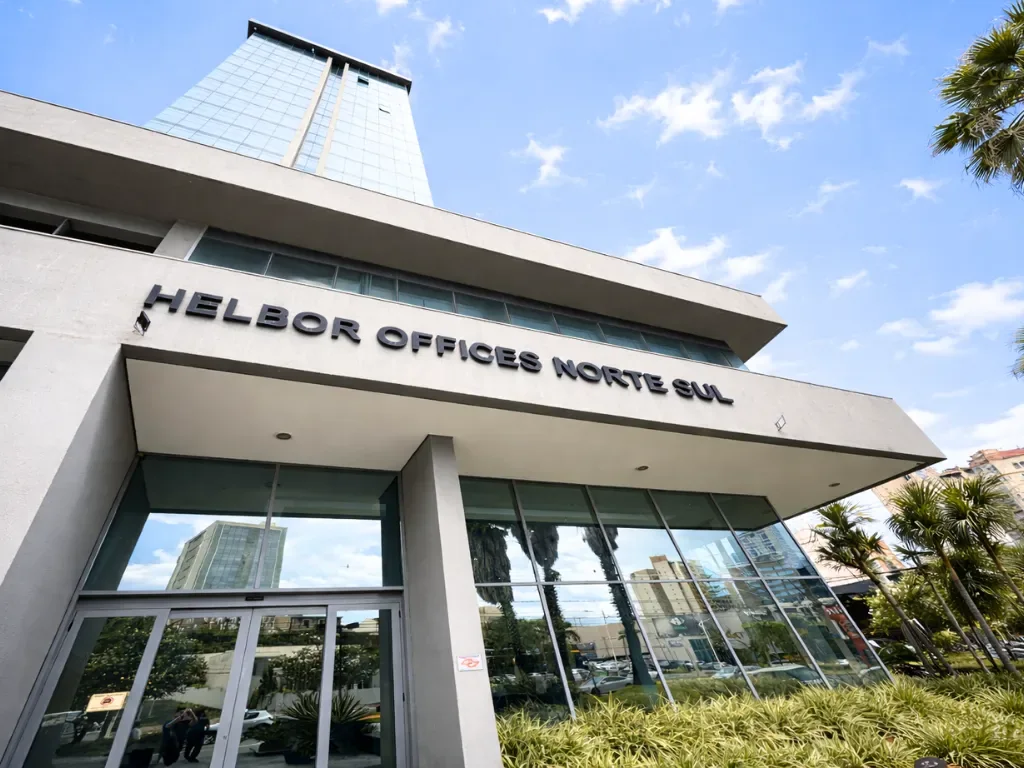 Entrada do Helbor Offices Norte Sul em Campinas